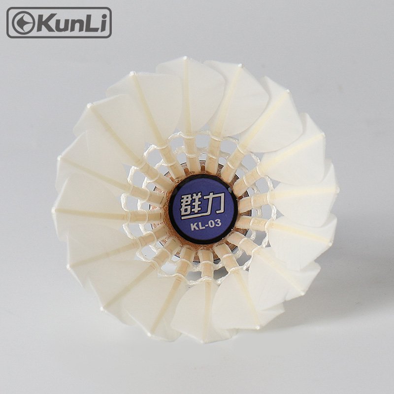 Cheap Foamed Plastic Head Most Durable Duck Feather Shuttle Cock High Quality Badminton Ball Shuttlecocks For Club