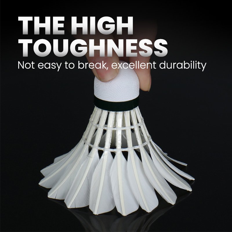 Cheap Foamed Plastic Head Most Durable Duck Feather Shuttle Cock High Quality Badminton Ball Shuttlecocks For Club