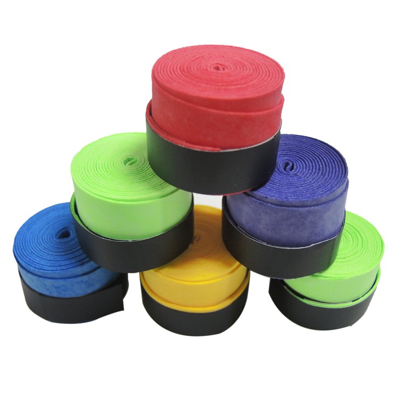 Wholesale Dry Feel 0.75mm Badminton Overgrips 60 A Barrel Badminton Racket Grip