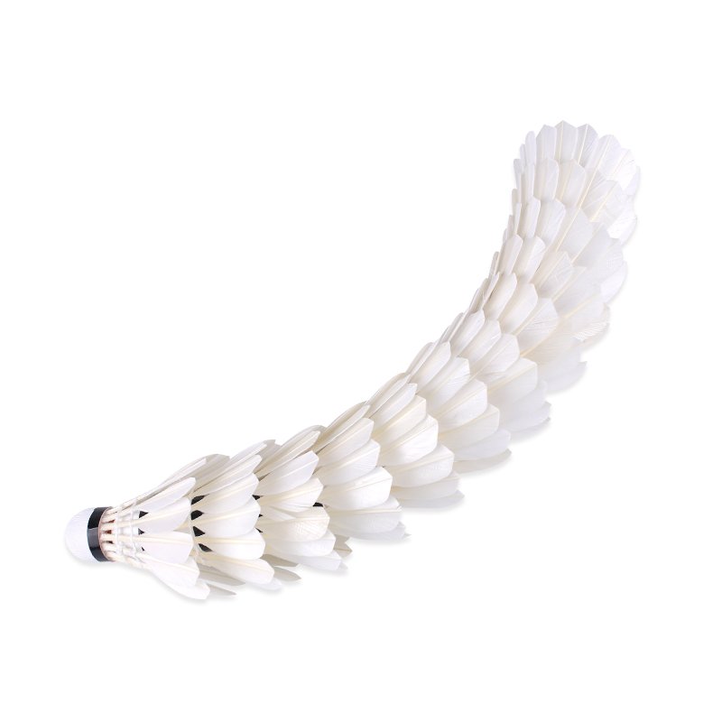 Factory custom provided Badminton Shuttlecocks Birdies,12 Pack Training Badminton Balls with Great Stability for in/out door