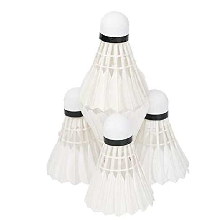 2023 China manufacturer Wholesale White Goose Feature Durable Professional Training Wholesale Shuttlecock For Training