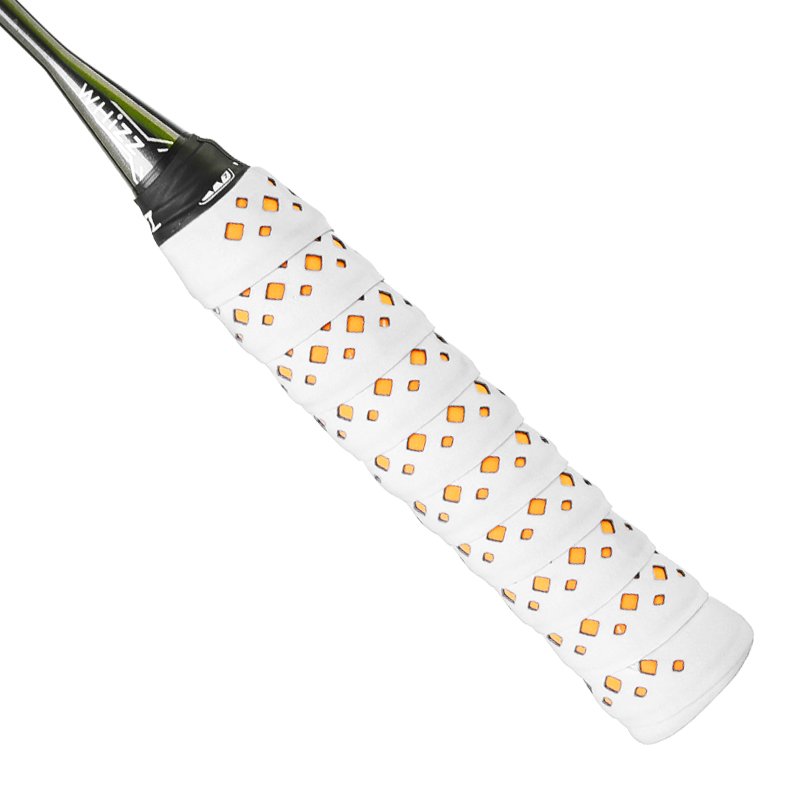 tennis badminton grip Durable Silk Screen Dots PU Material Racket Grips Anti-slip