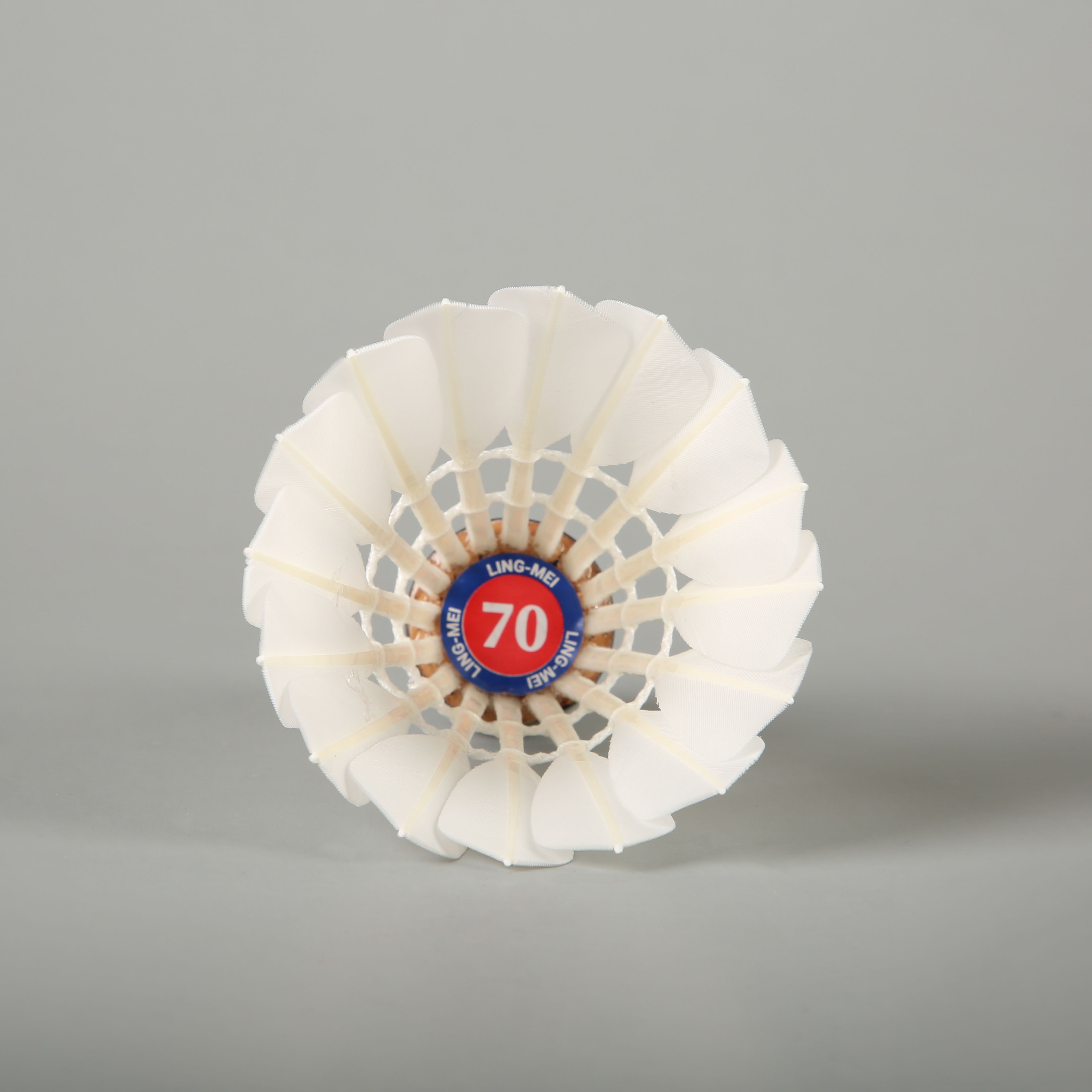 Lingmei 70 all round goose feather badminton shuttlecock