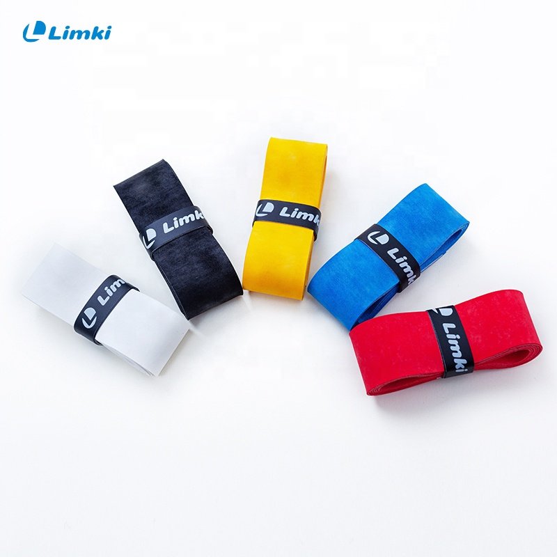 Customized Badminton Grip Tennis Racket PU Overgrips accept OEM brand logo