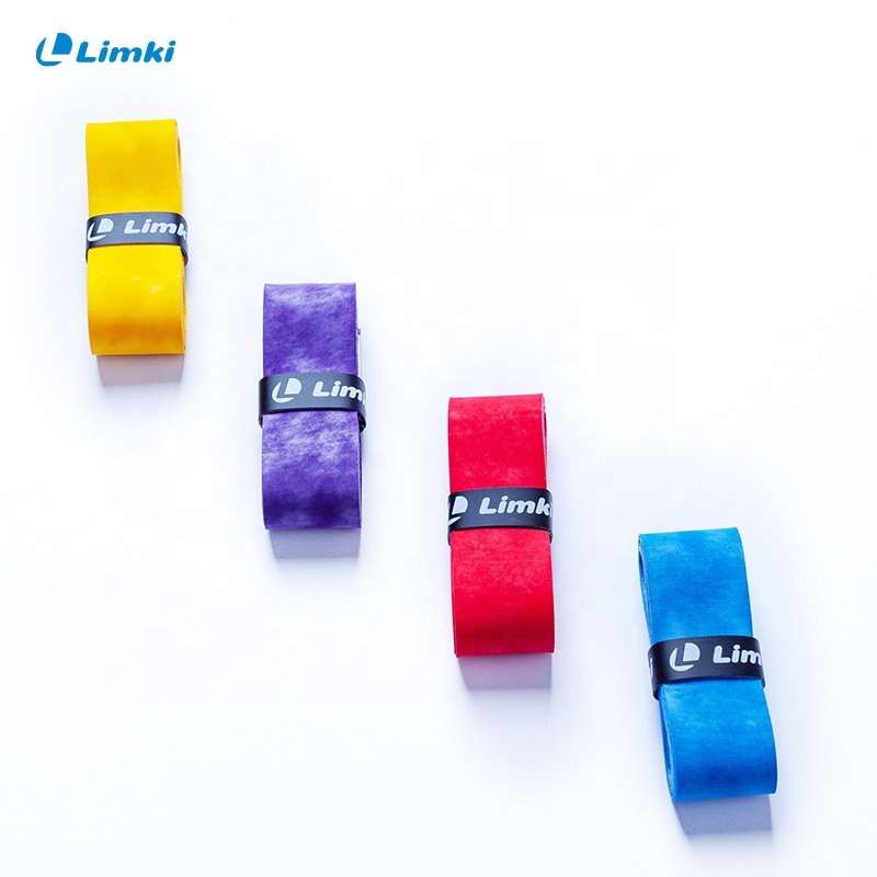 Customized Badminton Grip Tennis Racket PU Overgrips accept OEM brand logo