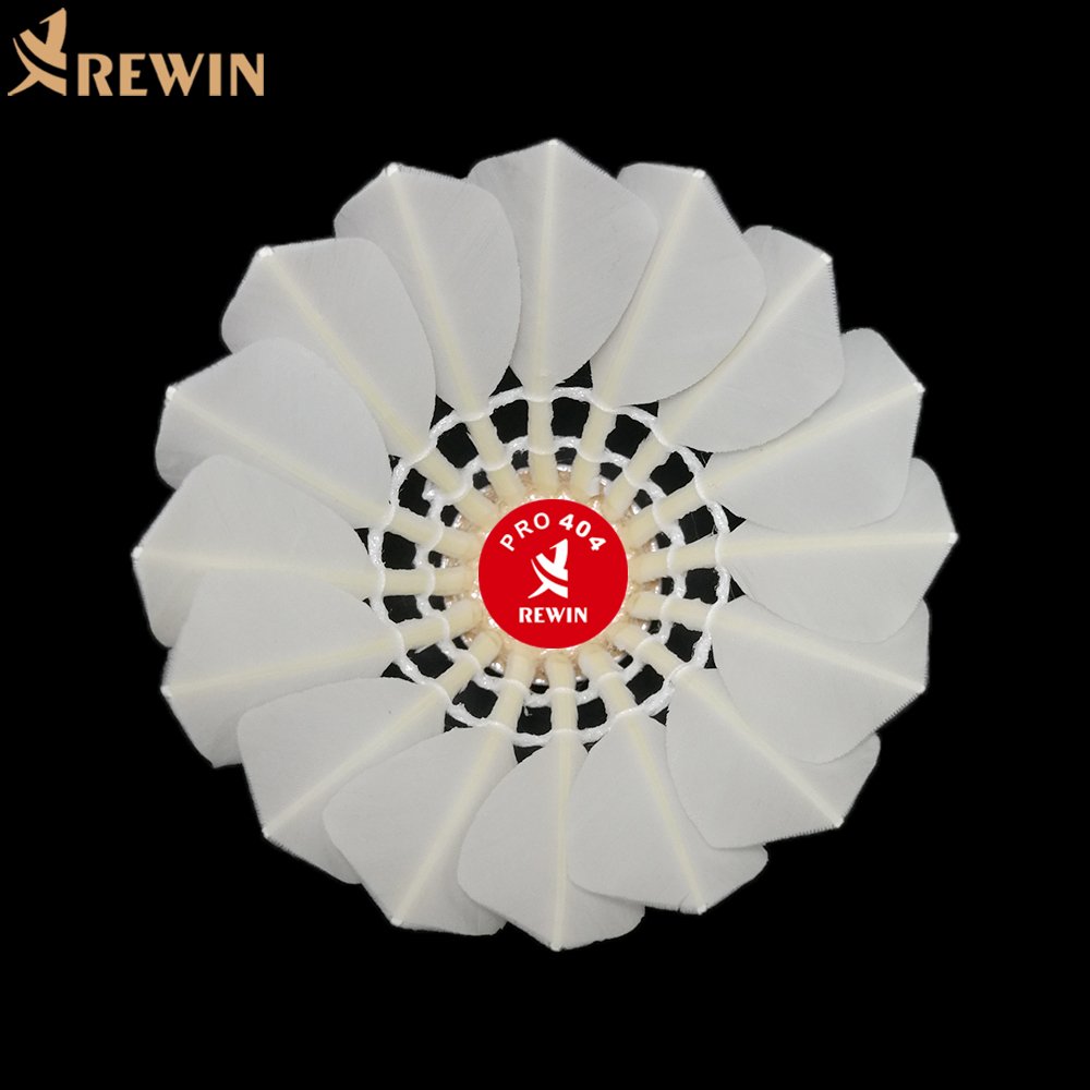 404 Factory Wholesale Good Quality Duck Feather Badminton Shuttlecock