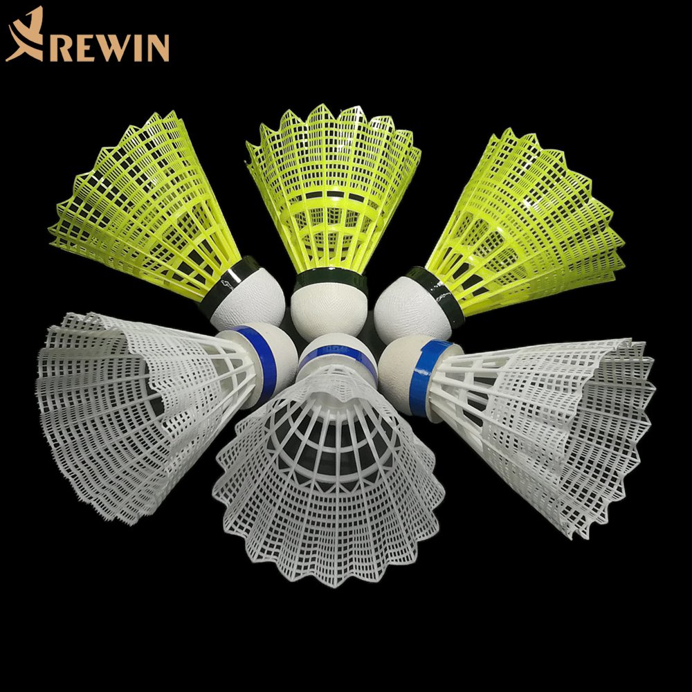 Pro666 Cheap Manufacturer Plastic Nylon Badminton Shuttle Cock For Practice