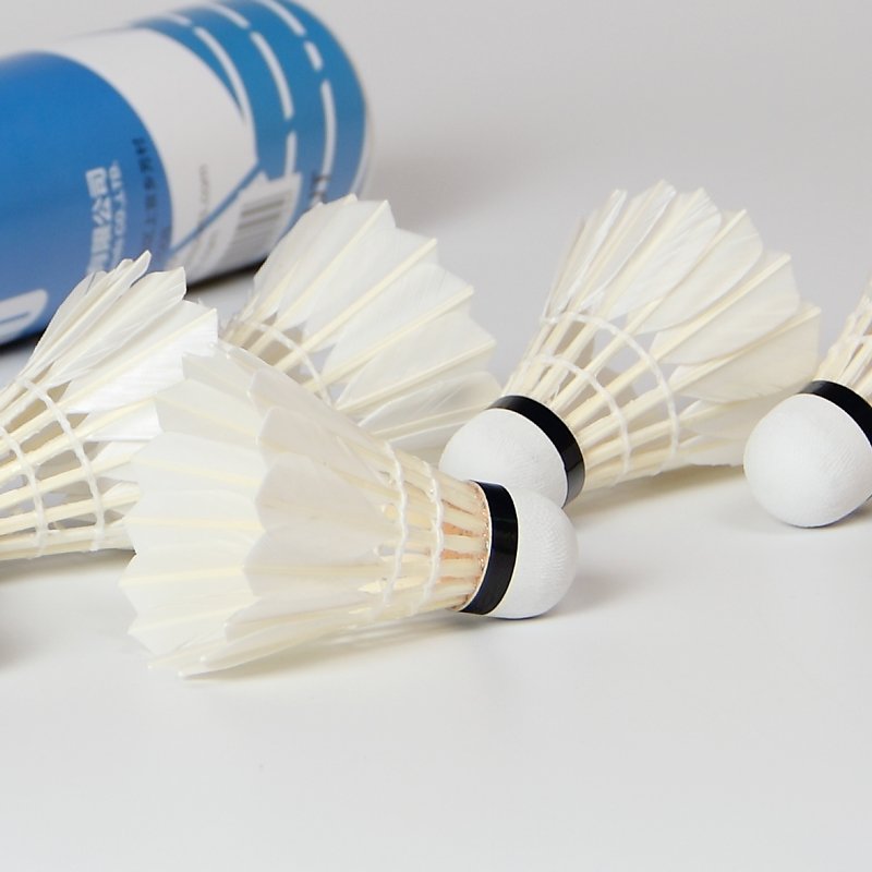 Wholesale Natural Goose Feather Badminton Shuttle Cocks Factory Supply Super Durable Shuttlecock Badminton Hot Sell Badminton