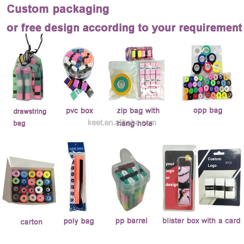 Best Selling Grip Anti Slip Overgrips Perforated Padel Badminton Tennis Racket Overgrip Tape