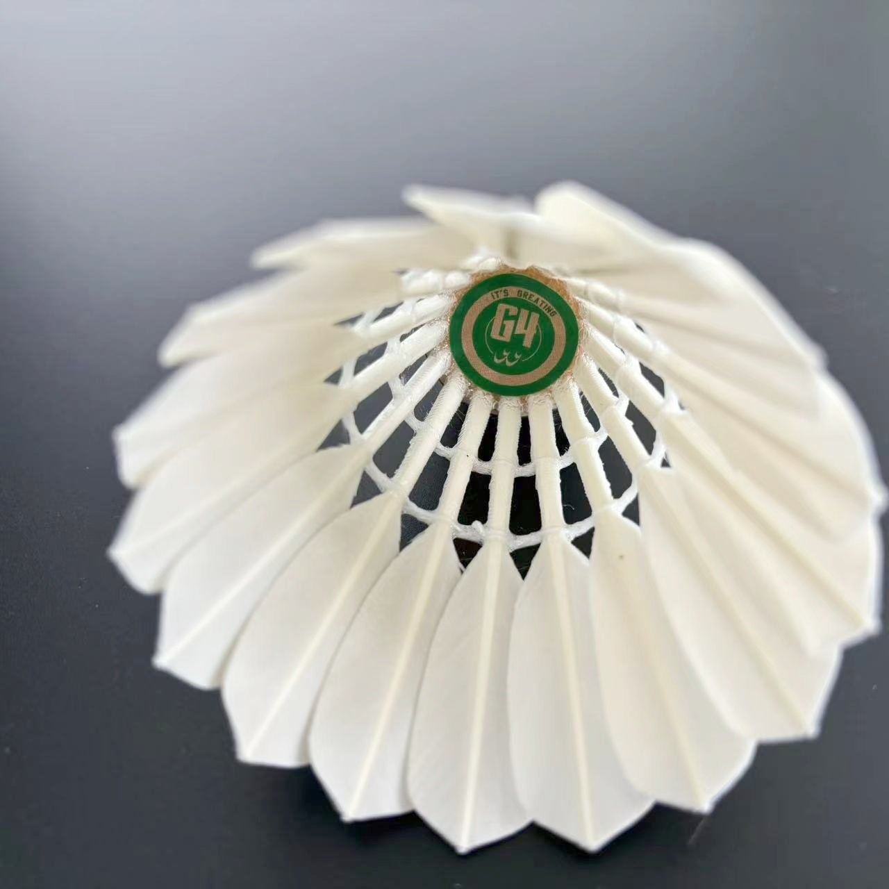 Professional Durable All Round Goose Feather Badminton Shuttlecock For Professional Use