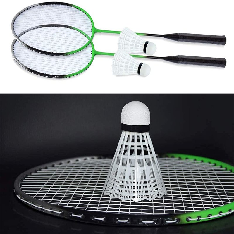3 in 1 portable outdoor Badminton Racket net Set