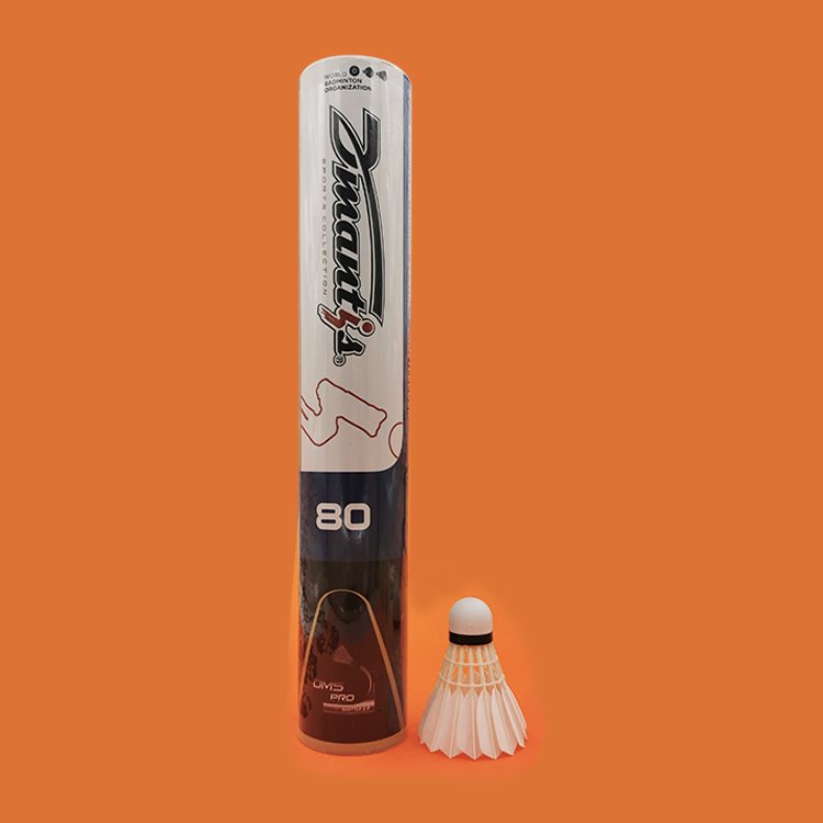 Dmantis D80 BWF Competition Premium Goose Feather Traditional Shuttlecock Great Stability Durable Sports For Player Grade