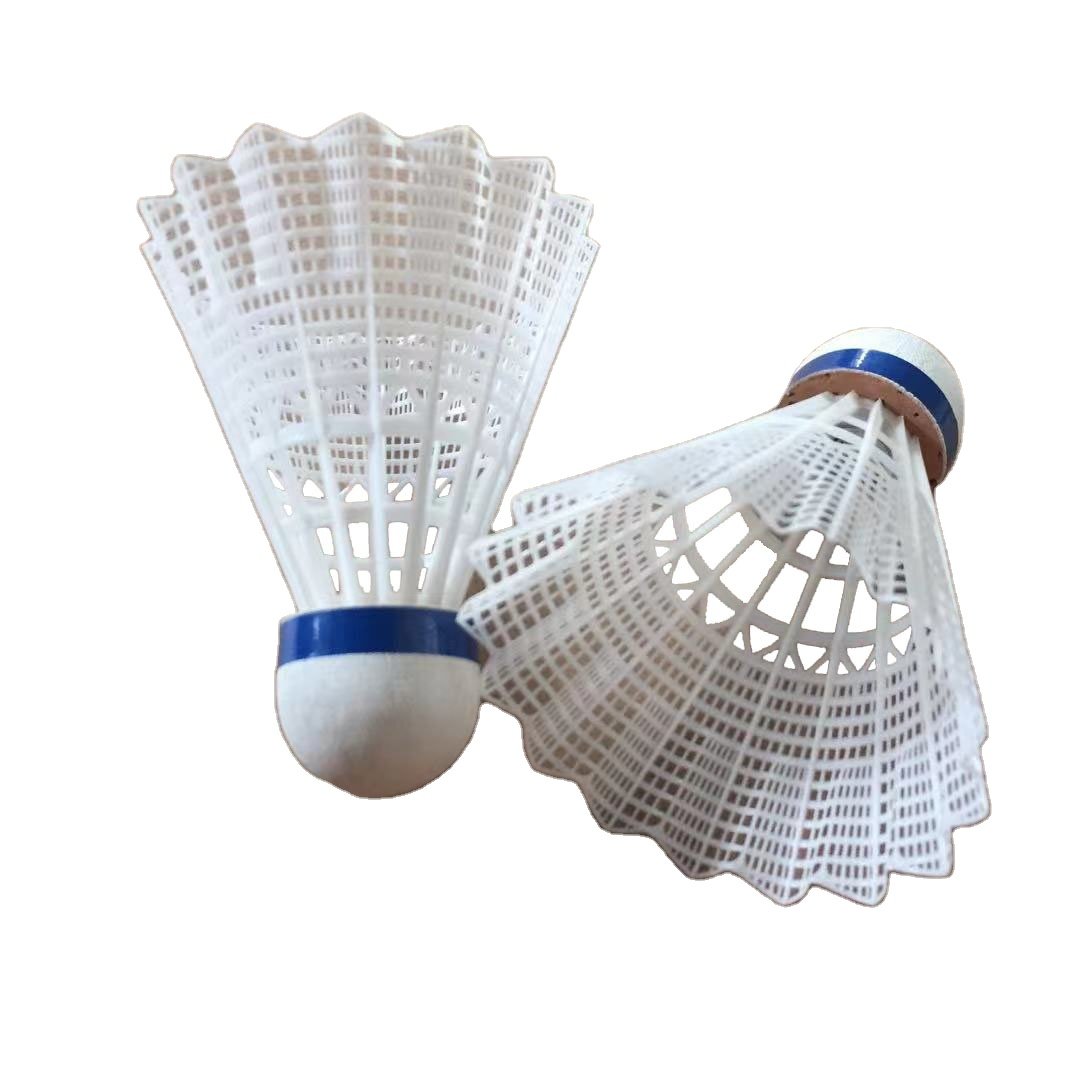 Nylon Badminton Shuttlecock with Great Stability and Durability Plastic Shuttle for Badminton Match