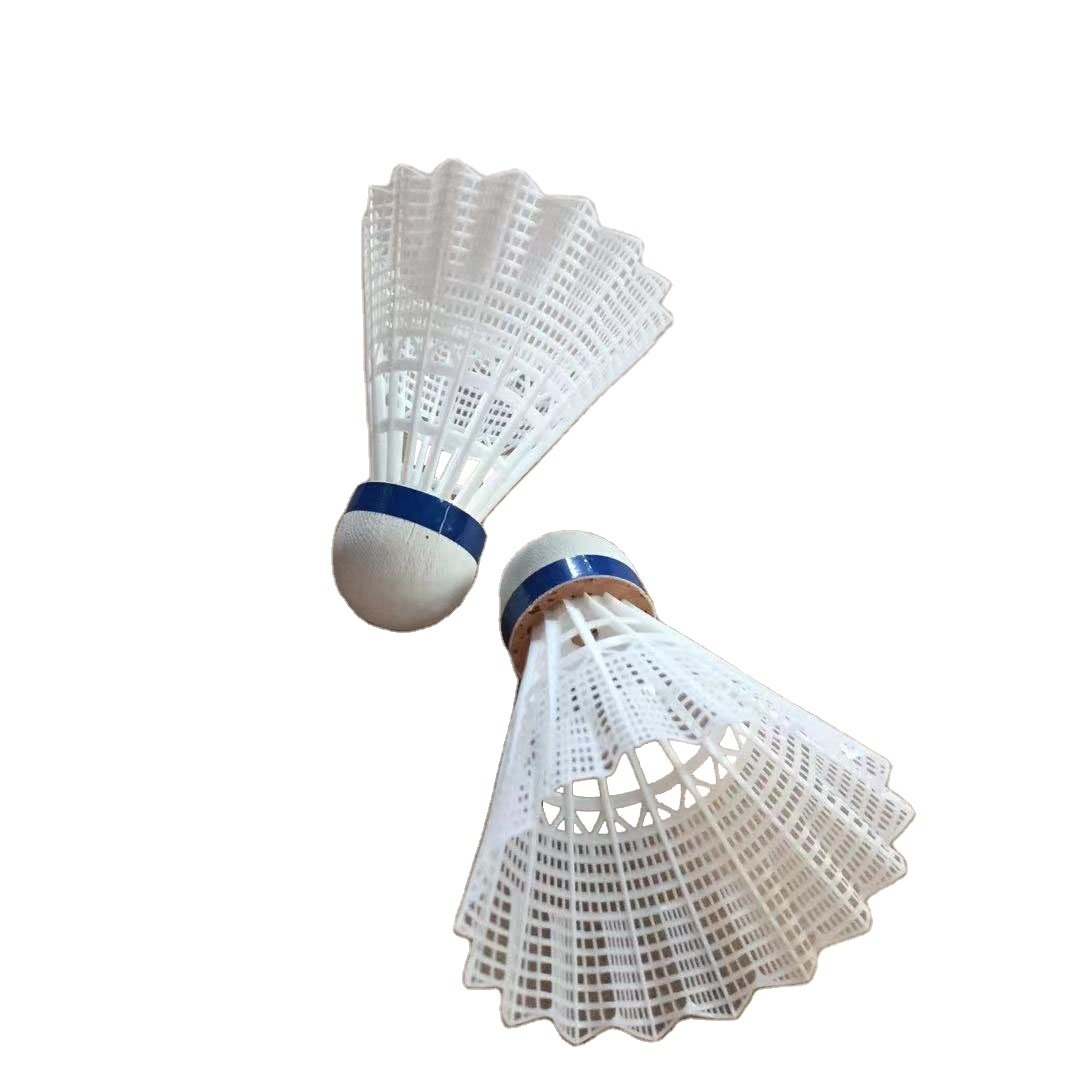 Nylon Badminton Shuttlecock with Great Stability and Durability Plastic Shuttle for Badminton Match