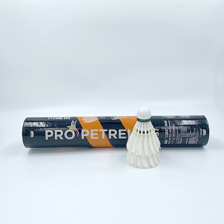 Professional Shuttlecock Cheap Factory Price Propetrel 757 Badminton Shuttlecocks Class A Grade Goose Feather