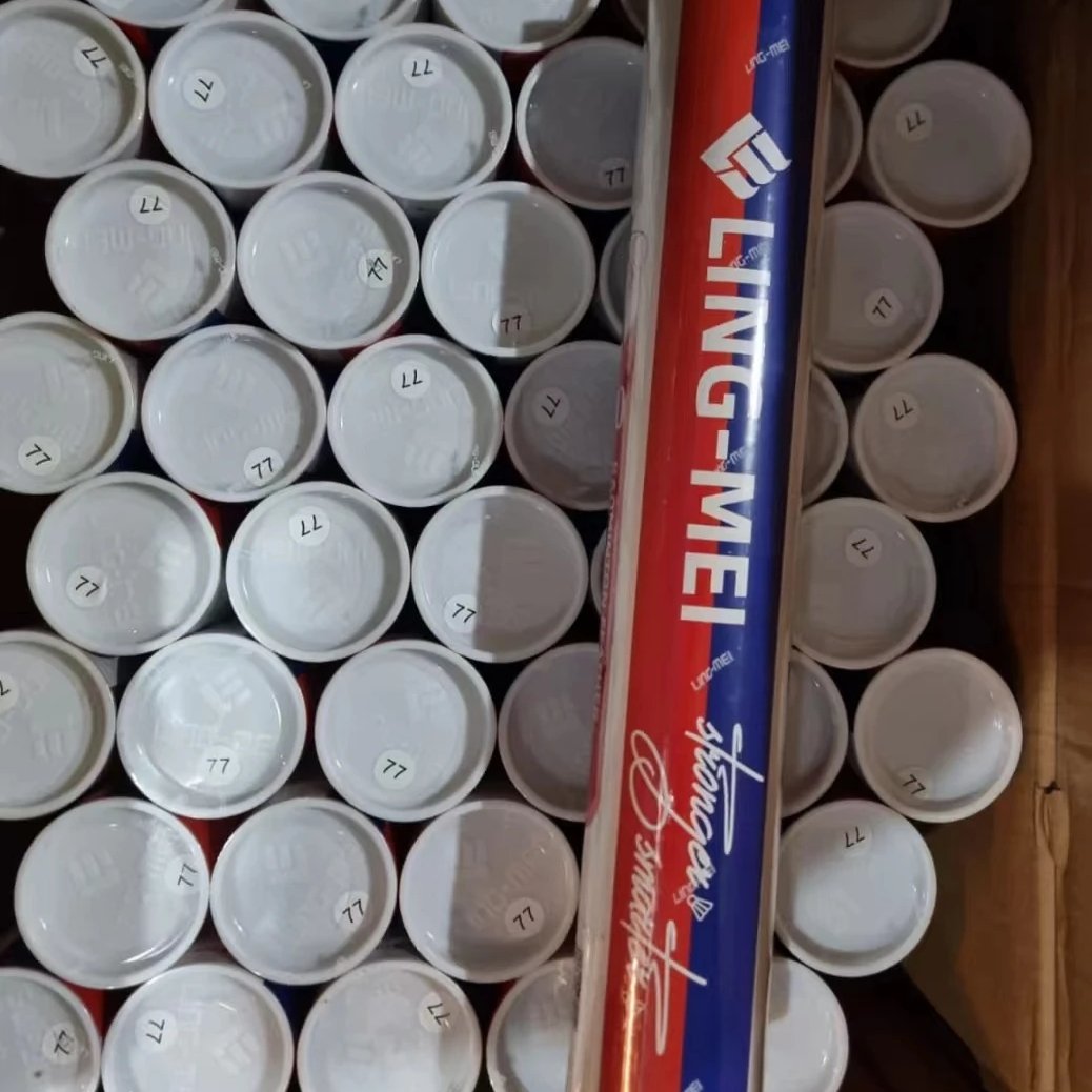 Lingmei 80 High Quality Goose Feather BWF Shuttles Badminton Shuttlecocks