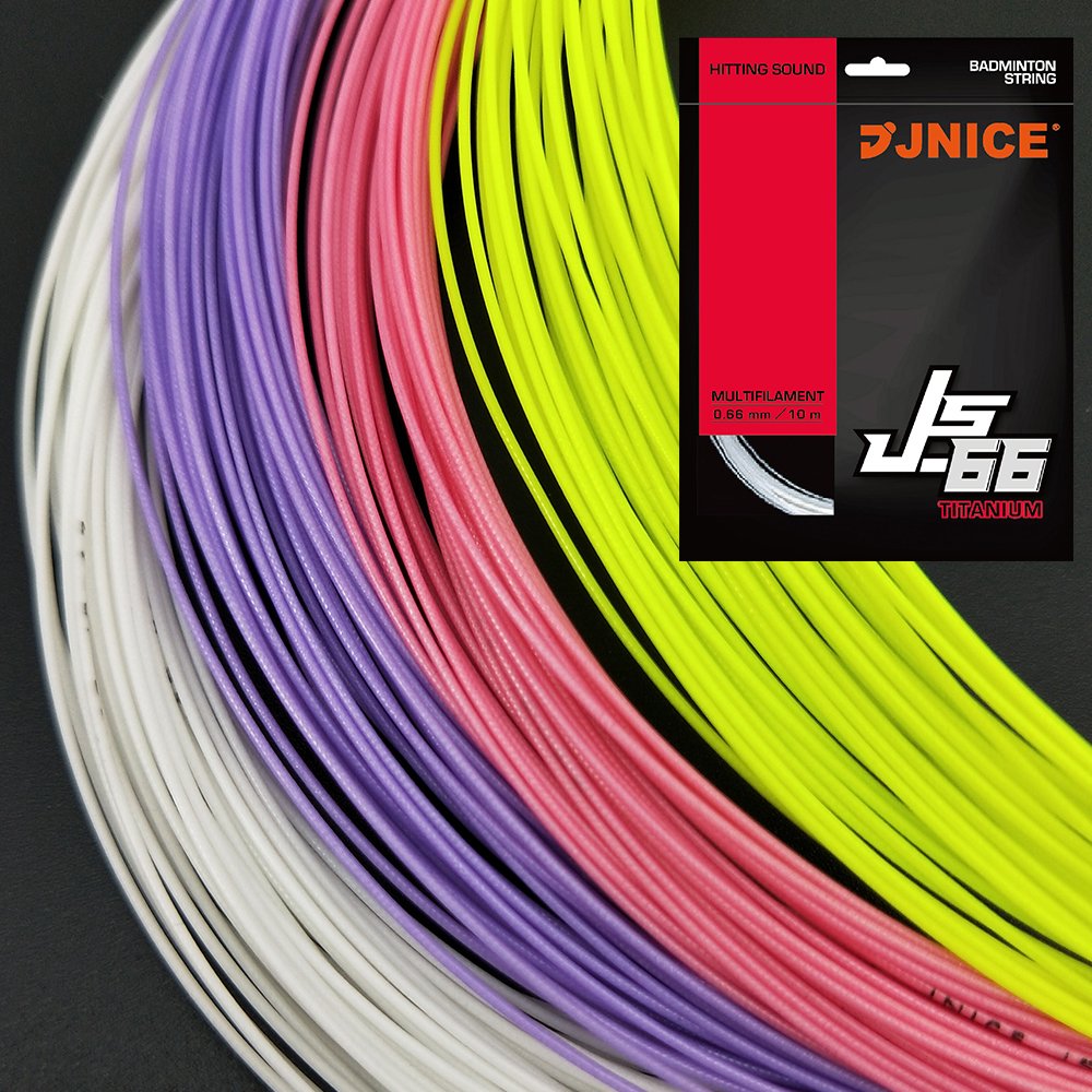 JNICE JS-66 TI HARD FEELING BADMINTON STRING
