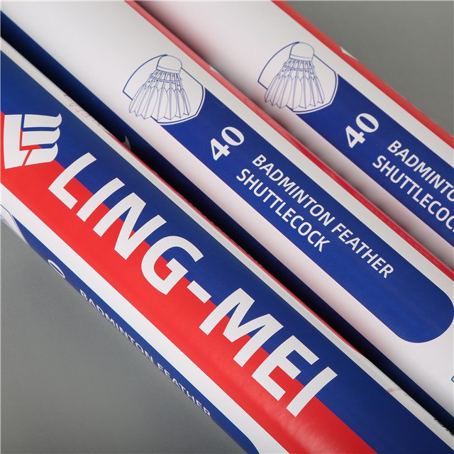 Aeroplane EG1130 black label lingmei 90 pro shuttlecock badminton birds sport wholesale