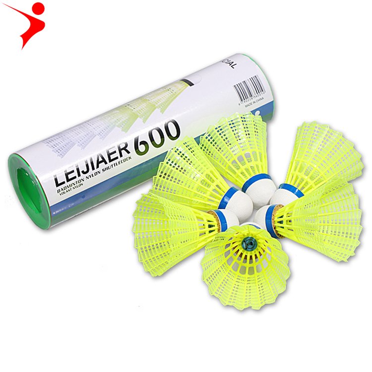 LEIJIAER mavis 600 nylon shuttlecock badminton Outdoor Sports Badminton Accessories Durable Polygonal badminton shuttlecock