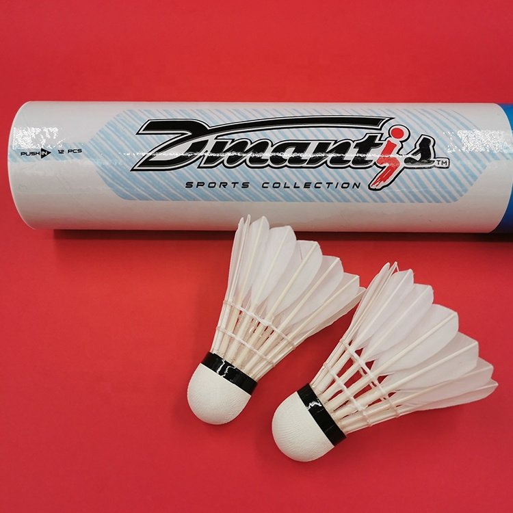 BWF Approved Badminton Shuttlecock Long Feather Badminton Shuttlecock Class B Duck Feather Badminton Shuttles