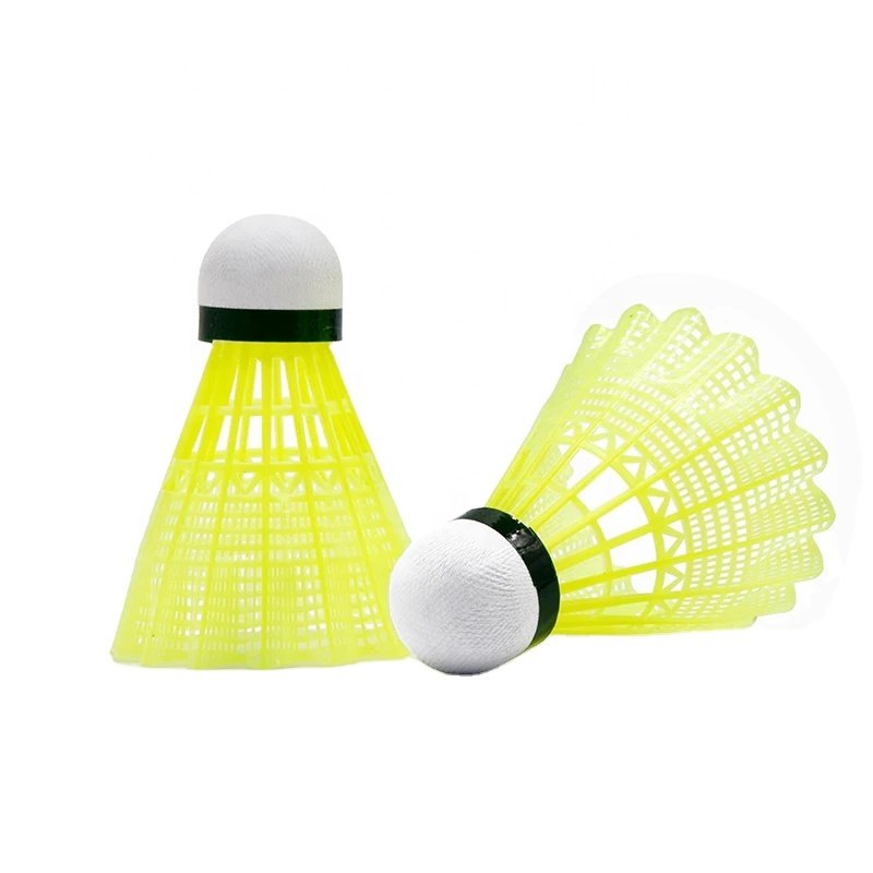 Wholesale Chinese manufacturer Popular nylon Shuttlecock/PU Cock shuttlecock with high quality