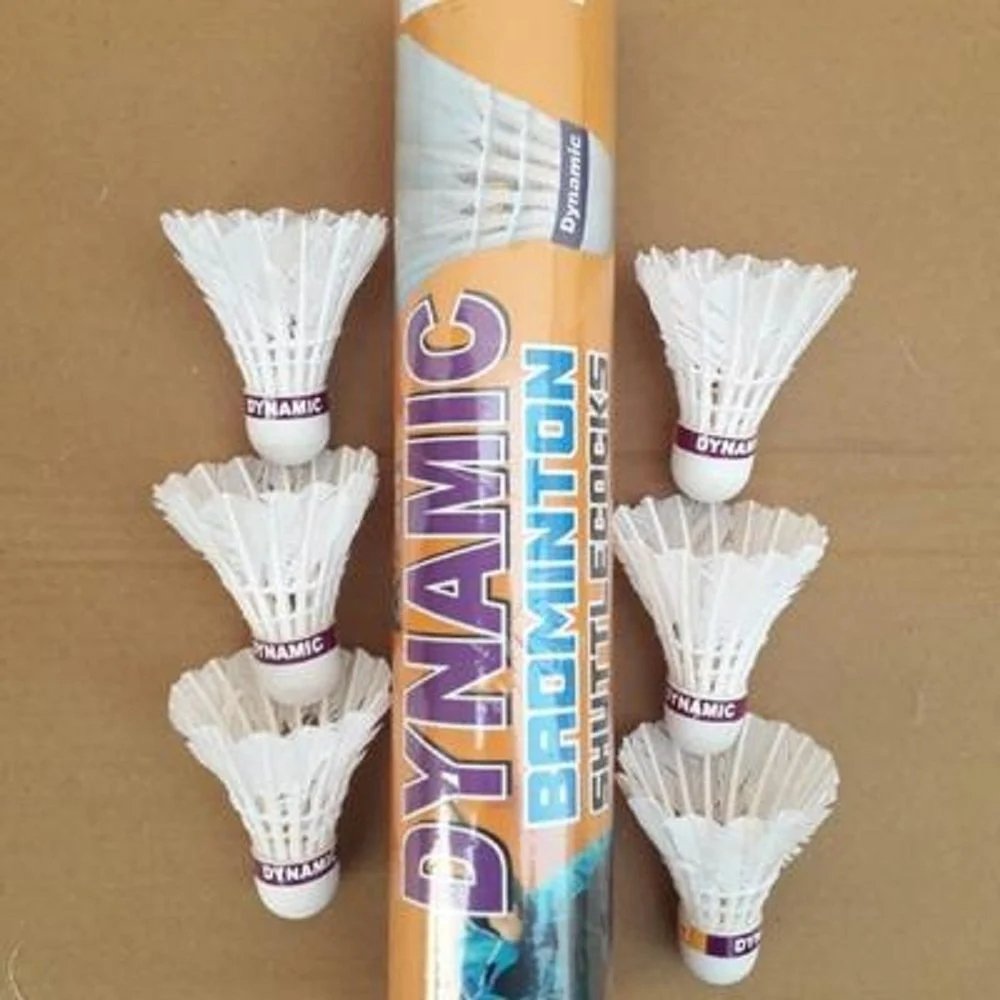 India Manufacturer's Goose Feather Badminton Shuttlecock High Quality Product