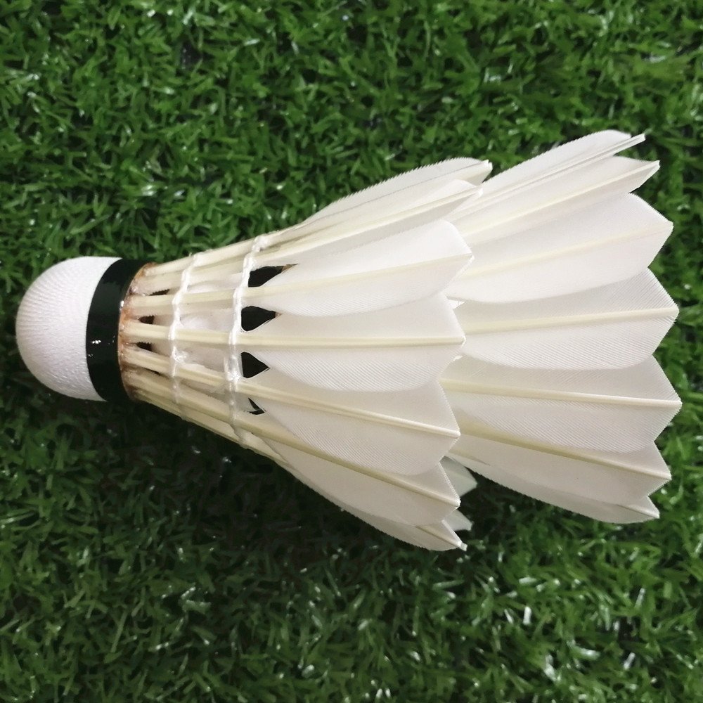 Factory Supply lingmei brand badminton shuttlecock Super Grade shuttlecock goose feather