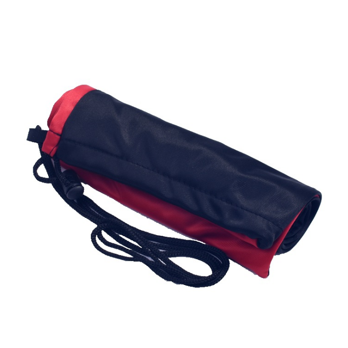 Thickened Flannel Drawstring Shrink Protective Badminton Bag/cover Wholesale Custom Two-color Racket Convenient Black/red 2 Days