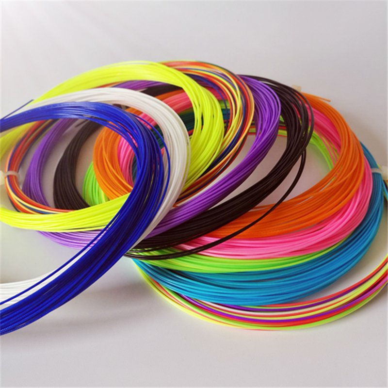 Good Tensile Nylon String Cheap Wholesale Various Colors Badminton String for Badminton Rackets 10 Colors 10M/33FT Training K642