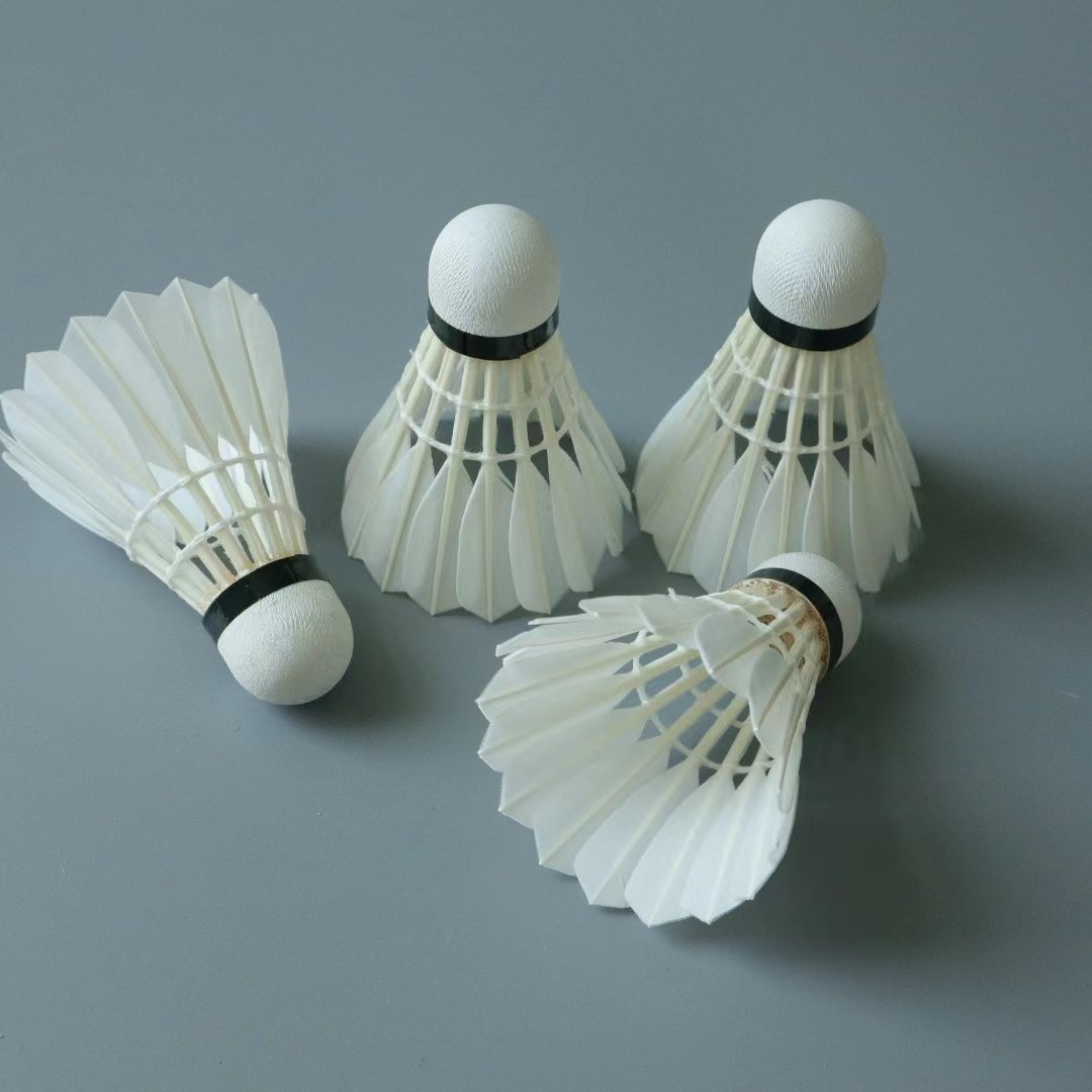 High Quality OEM Approved Most Durability Flight Goose Feather Badminton Shuttlecocks