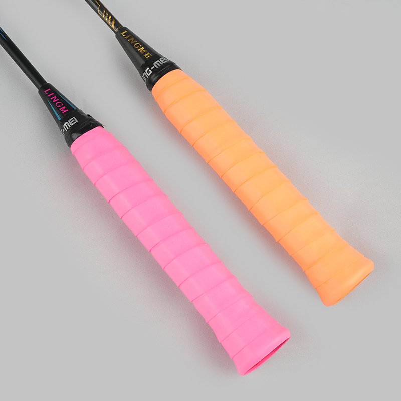 Wholesale Double Colorful Badminton Overgrip PU Material Anti Slip 1.1M Tennis Grip Band