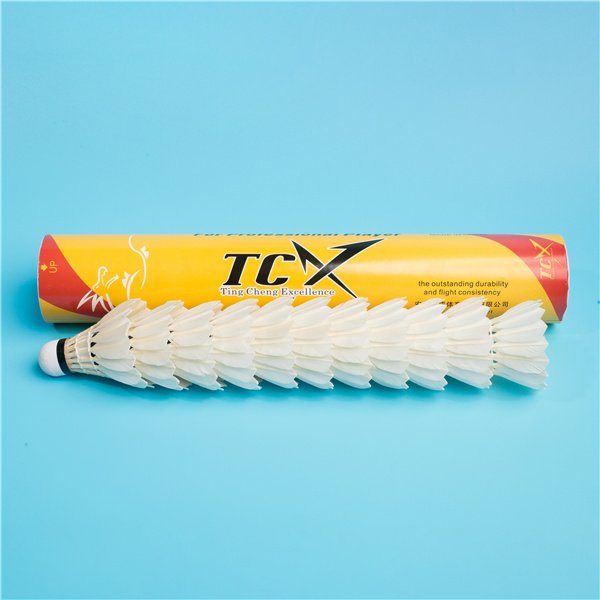 Professional Durable Feather Baton Badminton Shuttlecock Badminton Aeroplane Shuttlecock Eg1130