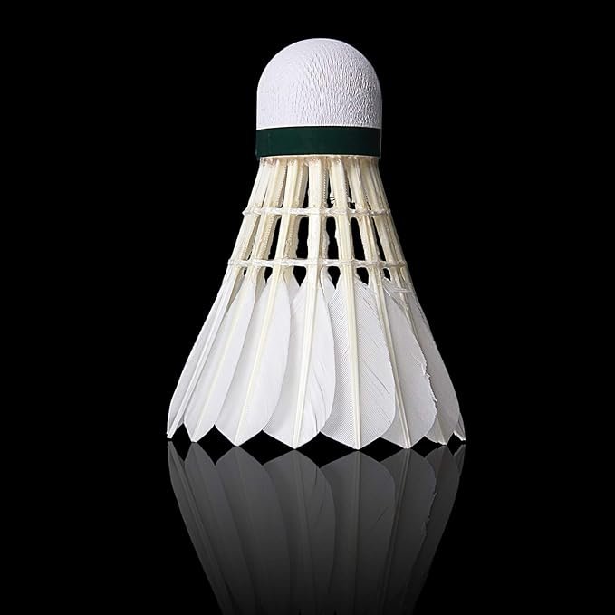 Duck Feather Badminton Shuttlecocks with Great Stability and Durability, High Speed Badminton Birdies