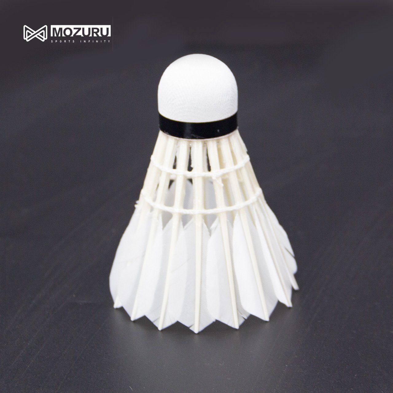 MOZURU factory professional shuttle badminton goose feather promotion 10pro badminton shuttlecock for training