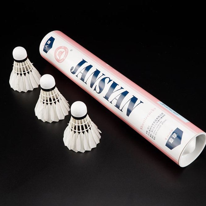 Best Quality Badminton Shuttlecock for Practice With Super Water Duck Feather Ball for International Tournament Level 3