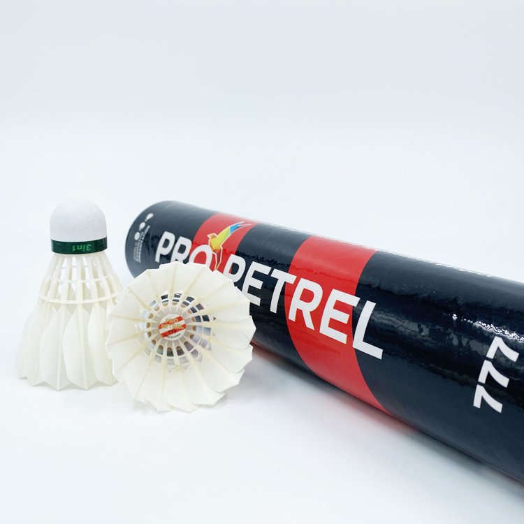 Wholesale Supplier Professional Price 12pcs Badminton Shuttlecock Goose Feather with Durability and High Speed