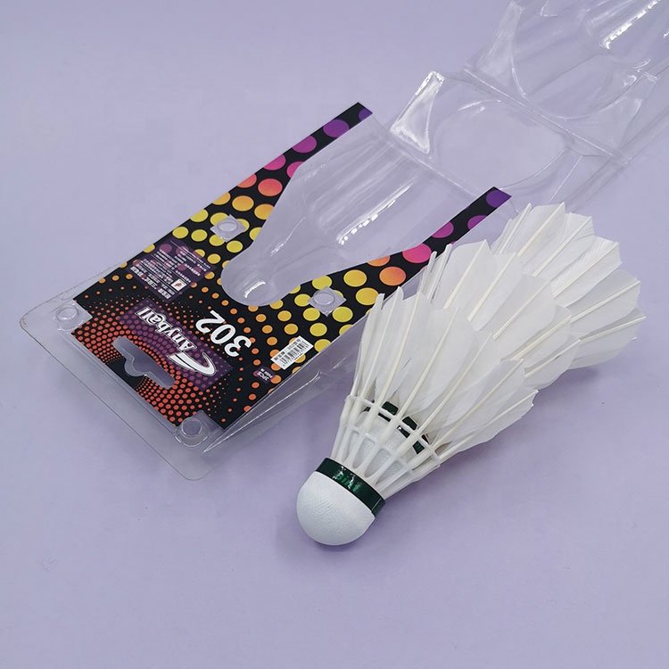 Custom Hot Sale 3in1 Synthetic Hybrid Shuttle Cock Cheap Badminton Feather Shuttlecock With Goose/duck Feathers kok badminton