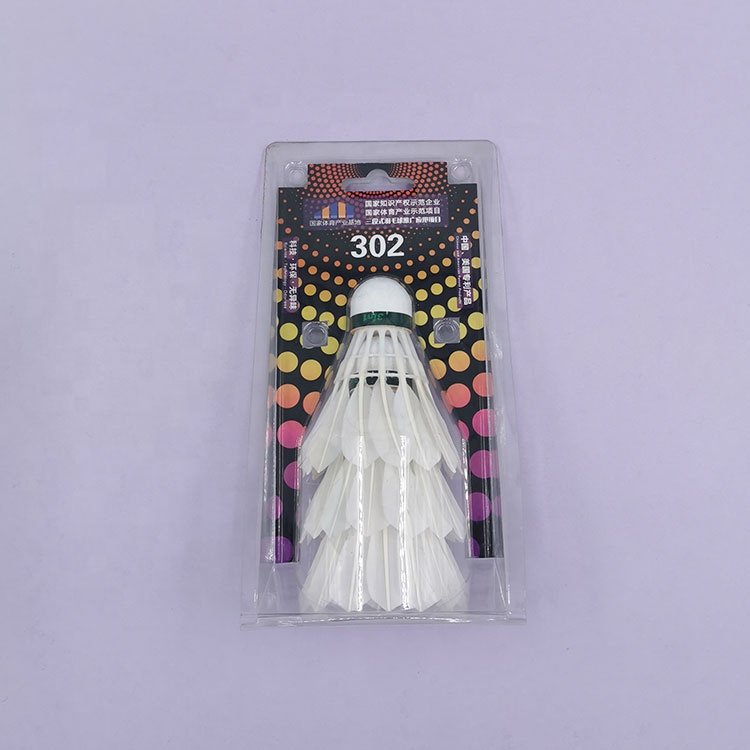 Custom Hot Sale 3in1 Synthetic Hybrid Shuttle Cock Cheap Badminton Feather Shuttlecock With Goose/duck Feathers kok badminton