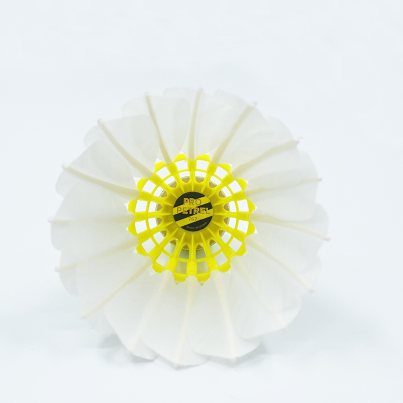Hot Sales cheap 12pcs pack high Quality Goose badminton ball For International Tournament Badminton Shuttlecock