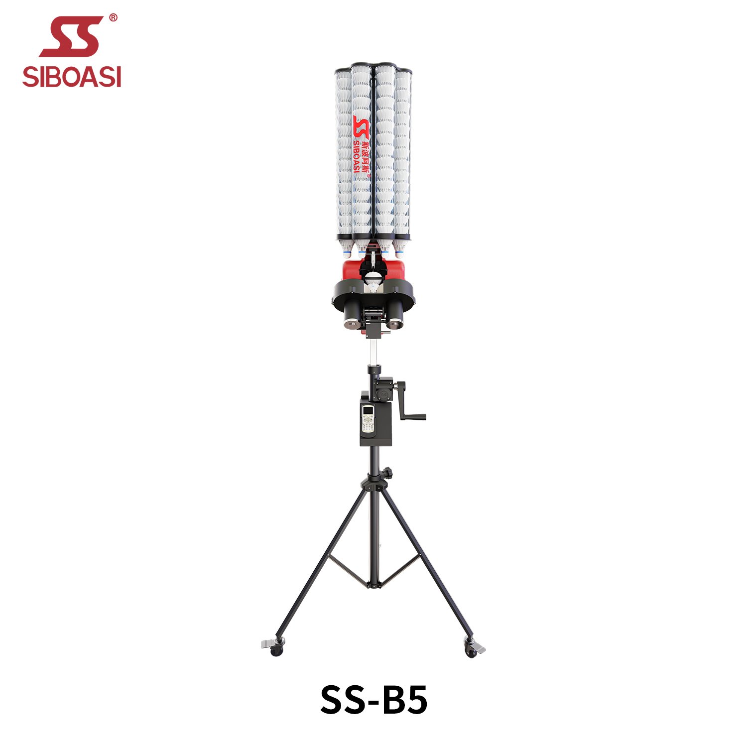 Hot Sale Shuttlecock Feeder Badminton Training Machine Badminton Ball Throwing Machine