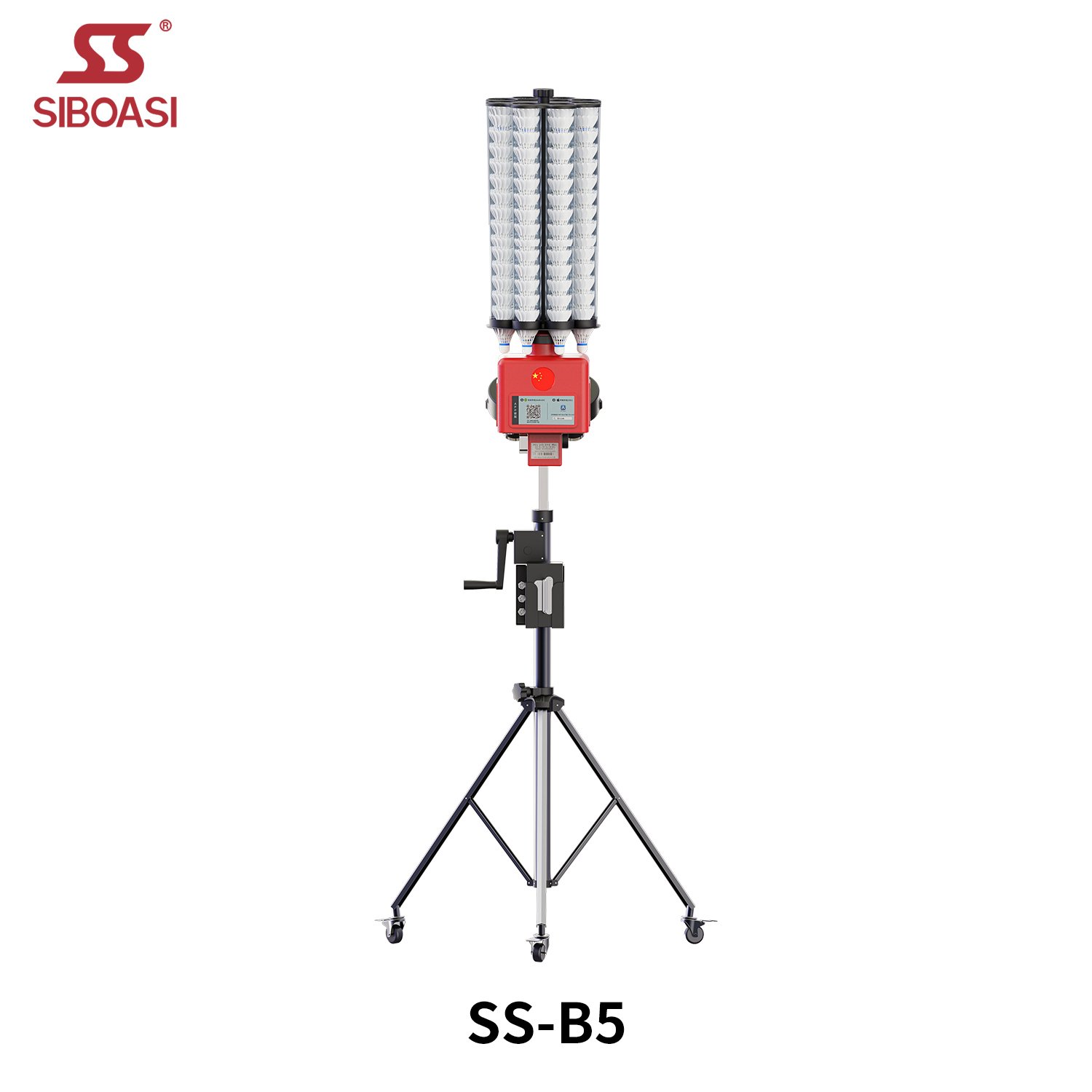 Hot Sale Shuttlecock Feeder Badminton Training Machine Badminton Ball Throwing Machine