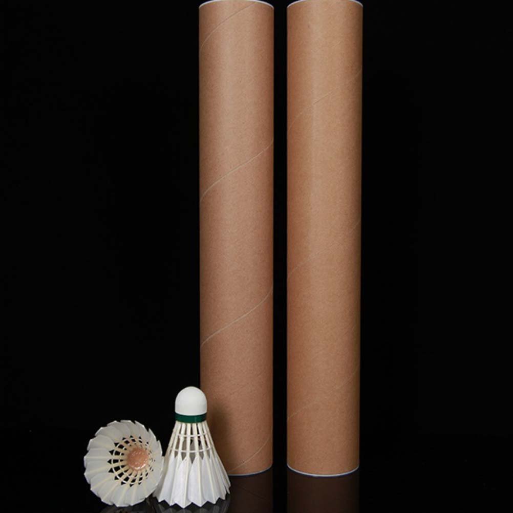 Goose Feather Badminton shuttlecock Bronze Super Durable Class Goose Feather Shuttlecocks for Club Competition 12pcs