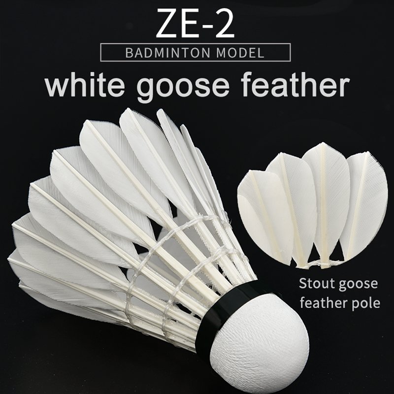 2022 Whizz Model Ze2 Top Class A Goose Feather Badminton Shuttlecock for International Tournament