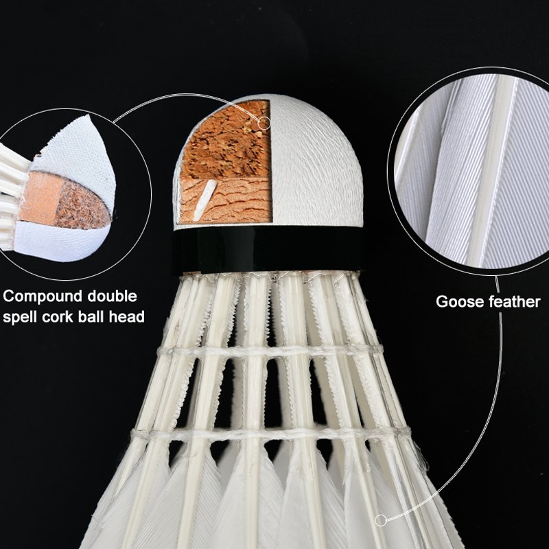 2022 Whizz Model Ze2 Top Class A Goose Feather Badminton Shuttlecock for International Tournament