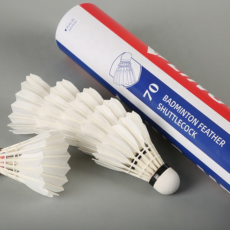 BWF team sports shuttlecock badminton for training shuttlecocks LINGMEI 70