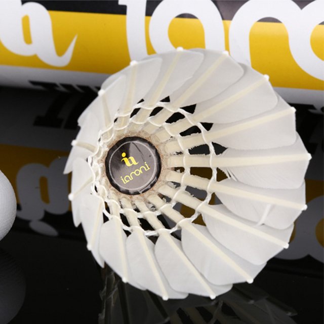 Cheap Factory Price goose feather badminton baton shuttlecock