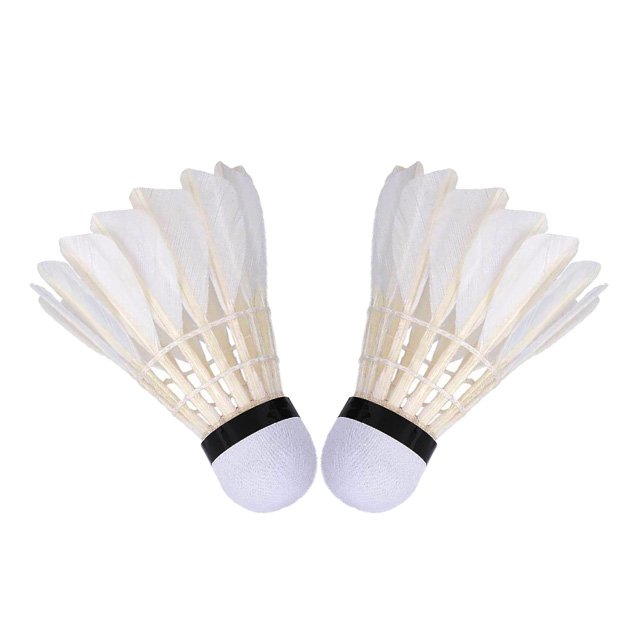 Cheap Factory Price goose feather badminton baton shuttlecock