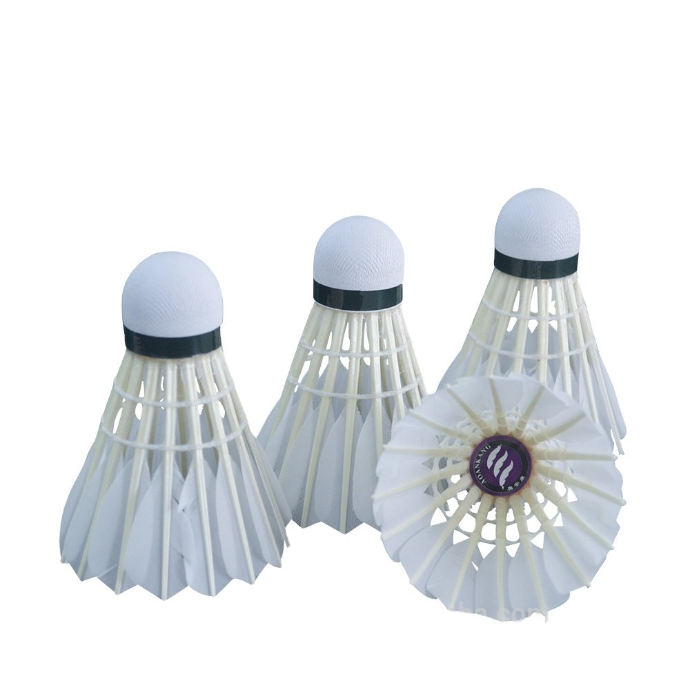 badminton shuttlecock oem/badminton suttlecock/white shuttlecock