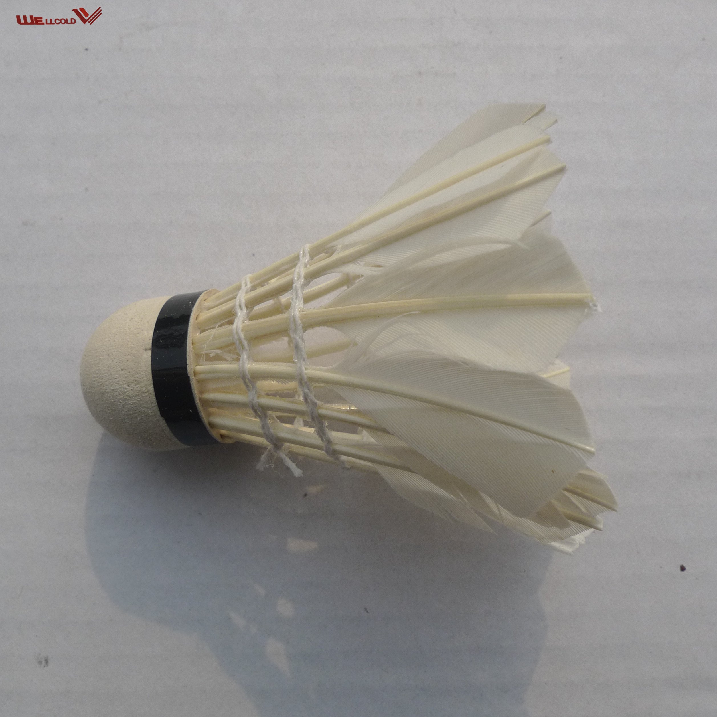 Durable badminton shuttlecock,goose feather shuttlecock for badminton for indoor sports