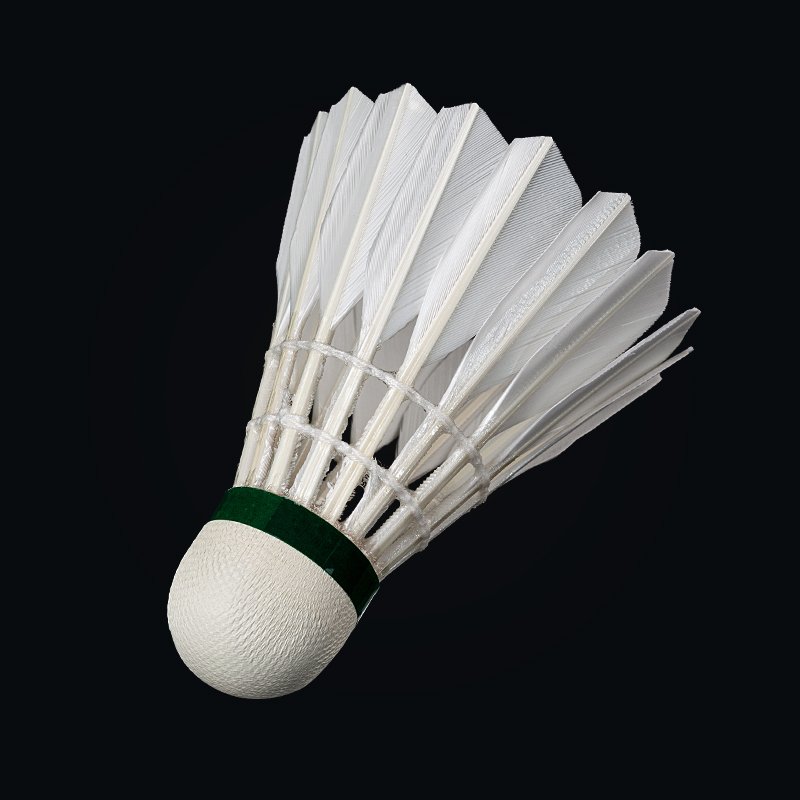 Durable Half Feathered Duck Class a Badminton Ball OEM Shuttlecocks with Cork Head for Training